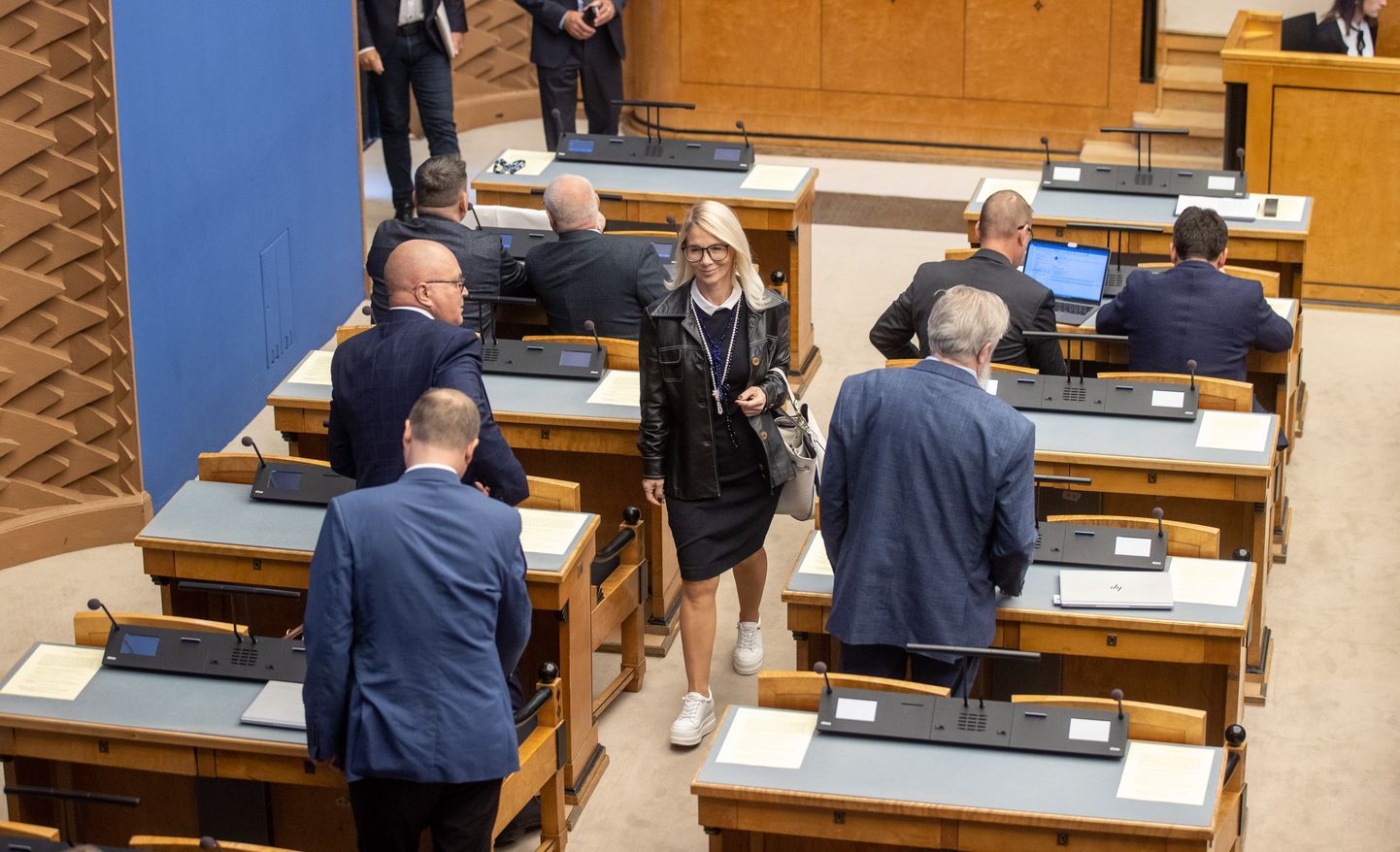 12.09.2022, Tallinn
Riigikogu alustas pidulikult sügishooaega. 
Foto Tairo Lutter, Postimees