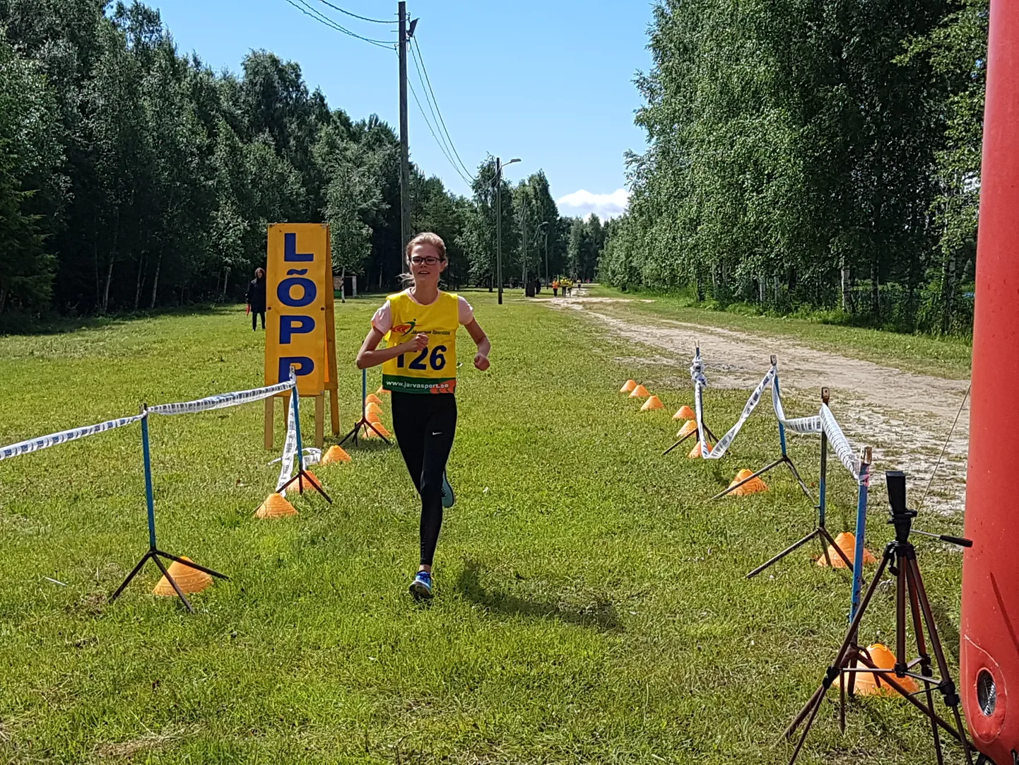 Ants Nurmekivi jooks ümber Järva-Jaani järve.