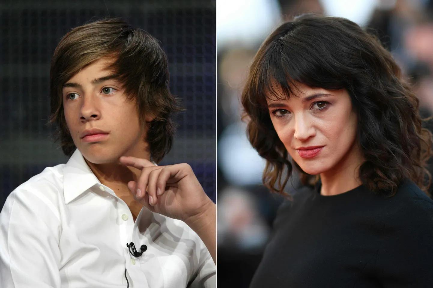 Jimmy Bennett ja Asia Argento