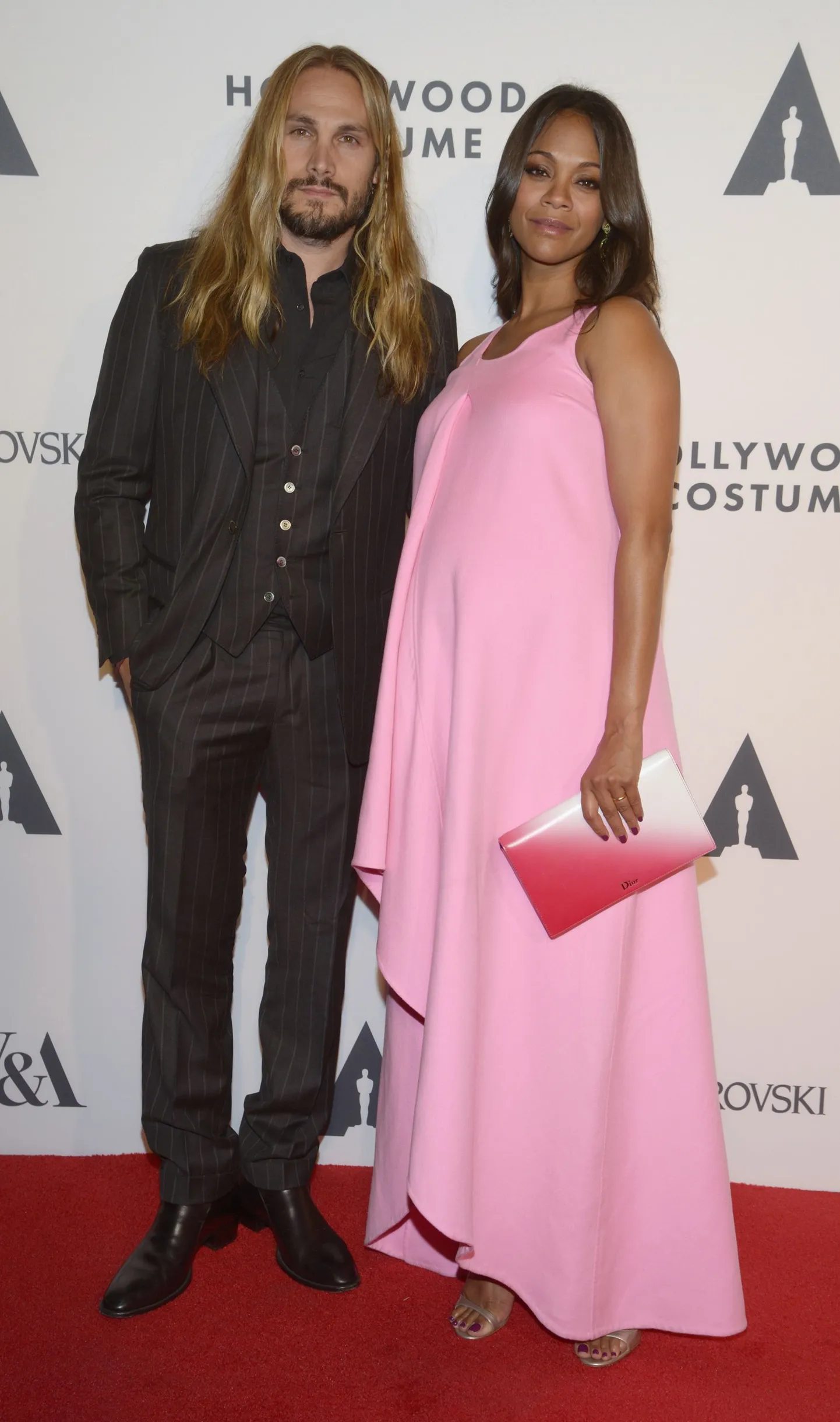 Zoe Saldana ja abikaasa Marco Perego