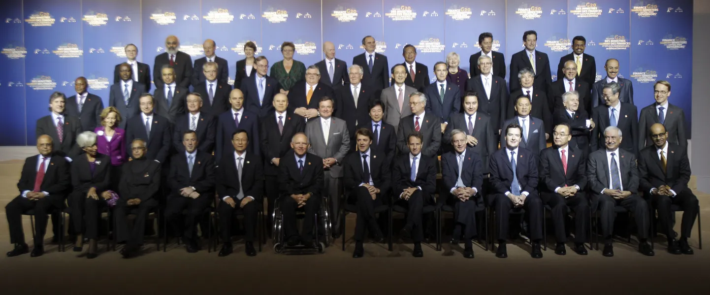 Pariisis G20 kohtumisel osalenud.