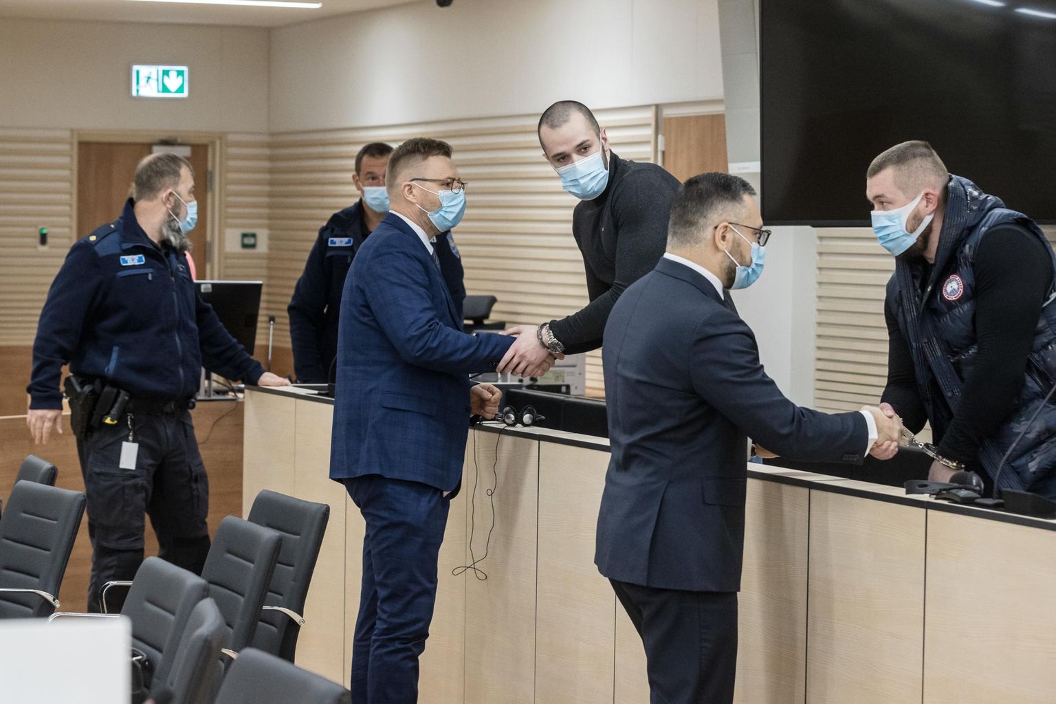 Isa Khalilov ja Vjatšeslav Kalašnikov kohtus, 08.02.2021,