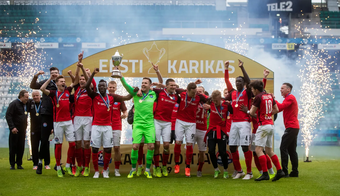 2019. aastal võitis Eesti karikavõistlused Narva Trans.