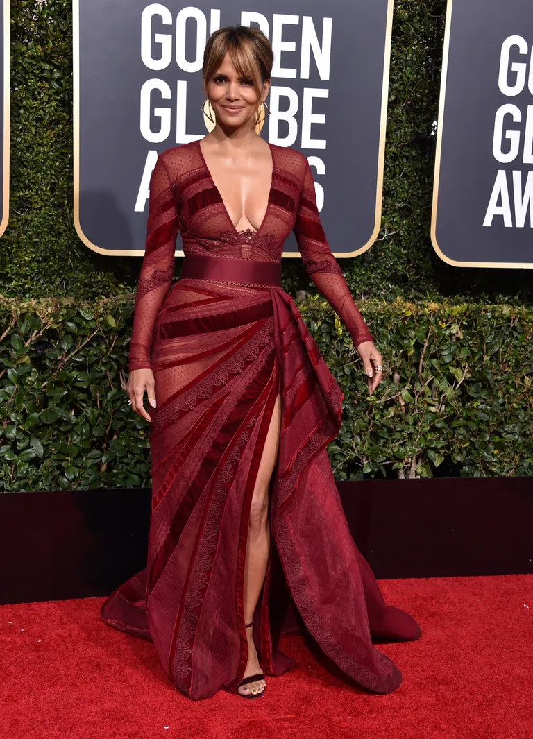 Halle Berry 6. beevruaril 2019 Los Angelses Kuldgloobuste galal