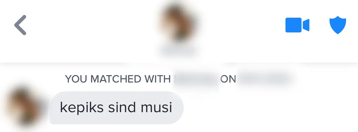 Ekraanipauk kohtinguäpi vestlusest
