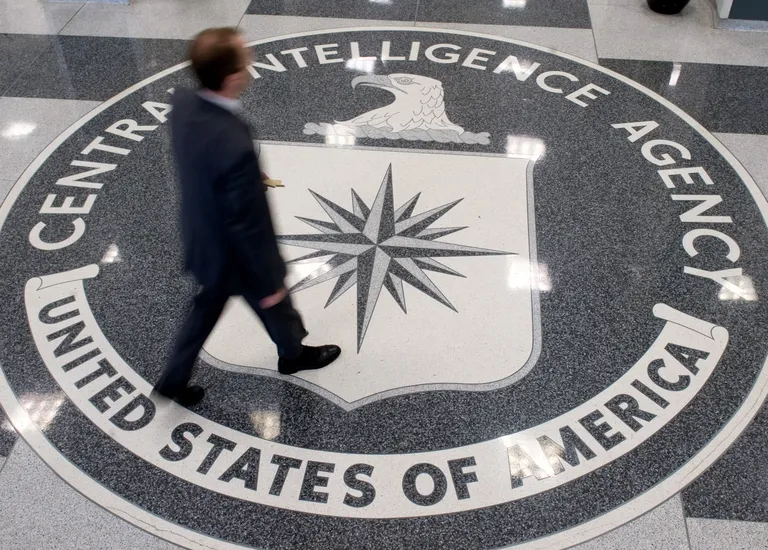 USA Luure Keskagentuuri (CIA) logo Virgias Langleys asuva peahoone fuajees