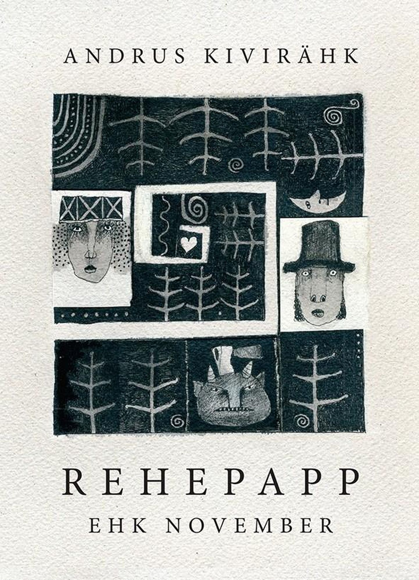 Romaani "Rehepapp" pildid joonistas Jüri Mildeberg.