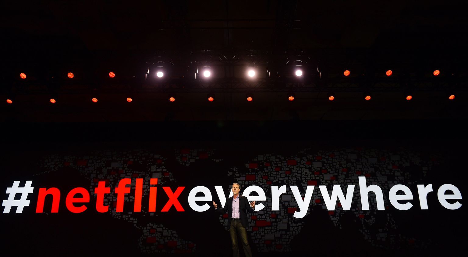 Netflixi tegevjuht Reed Hastings teatas Las Vegases teenuse laienemisest 130 riiki