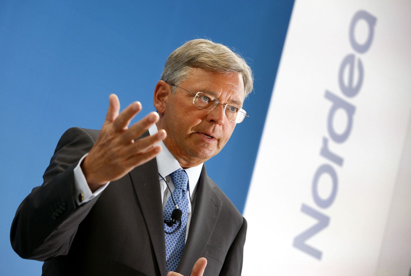 Nordea pangakontserni juht Christian Clausen.