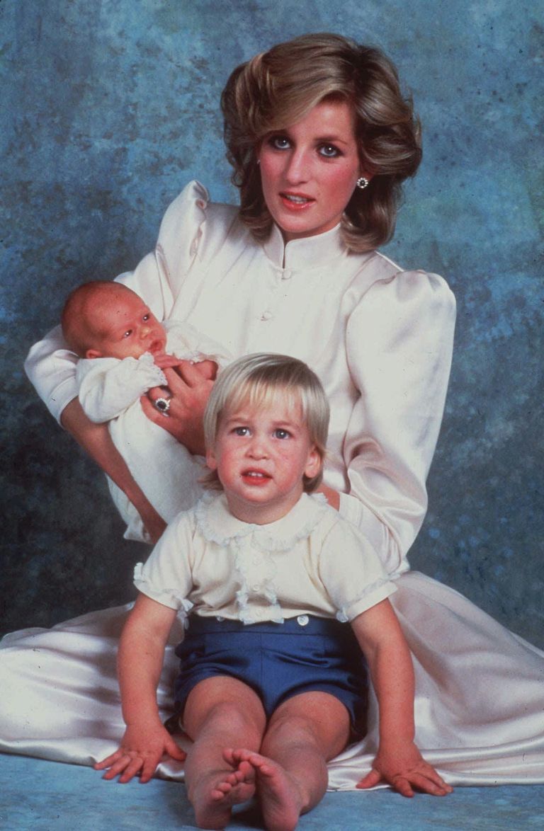 Printsess Diana, prints William ja prints Harry 1984
