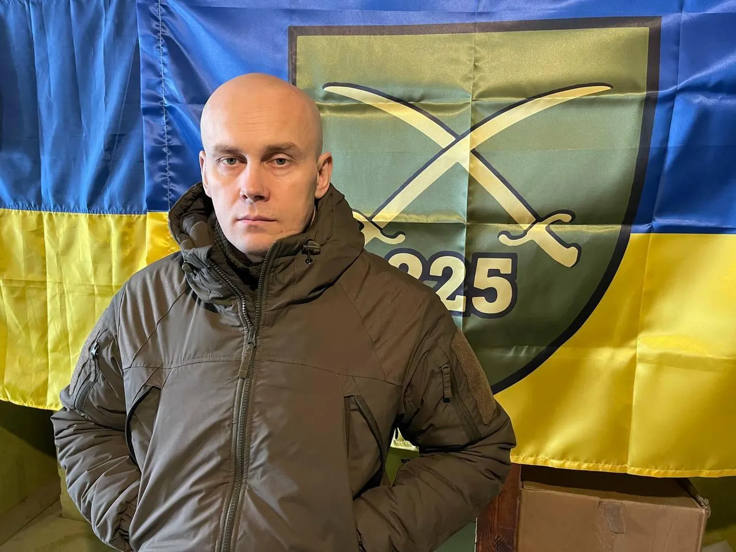 Ukraina armee 225. üksiku ründepataljoni komandör, Ukraina kangelane Oleg Širjajev
