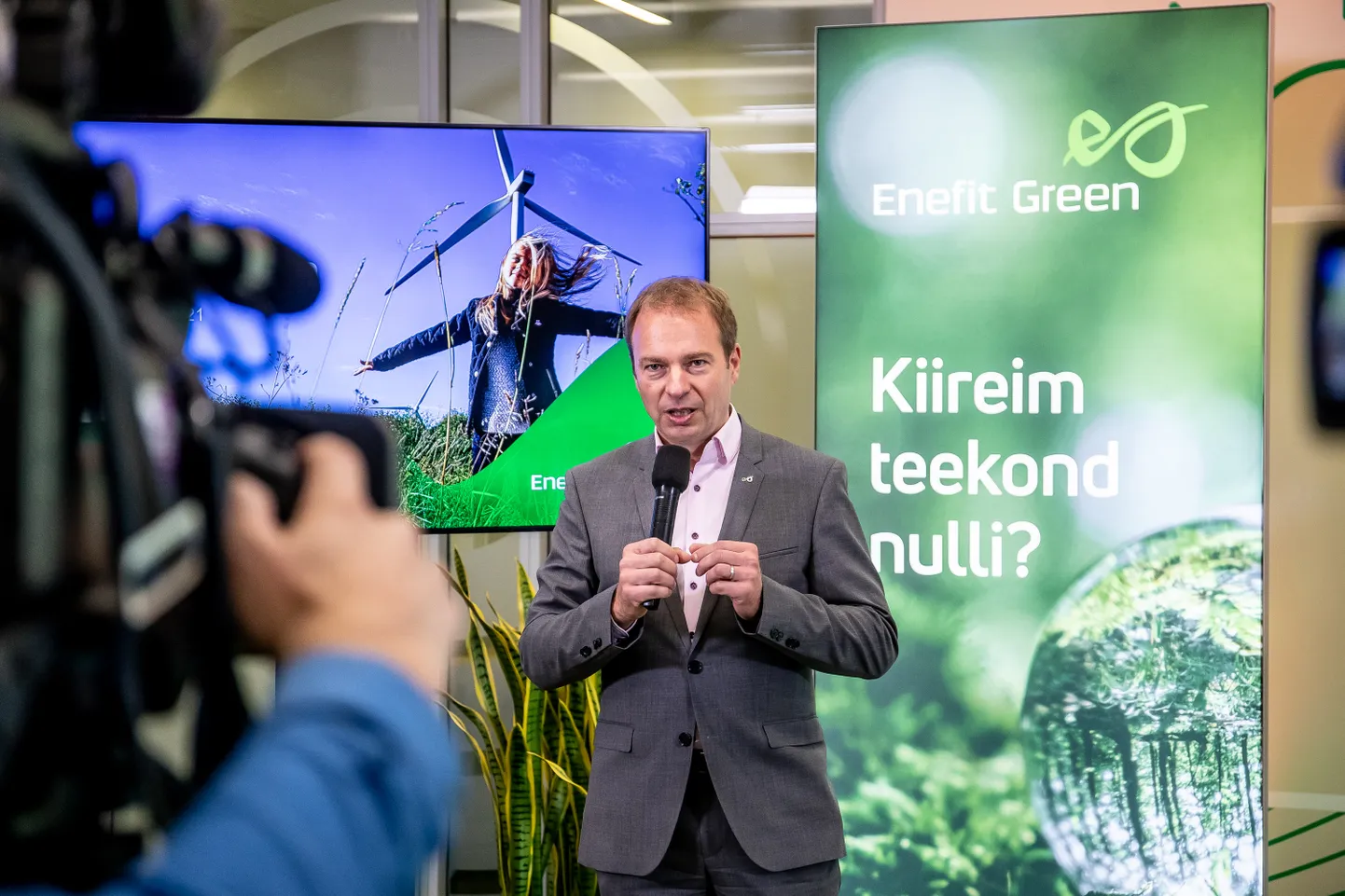 Eesti Energia juht Hando Sutter 2021. aasta septembris.