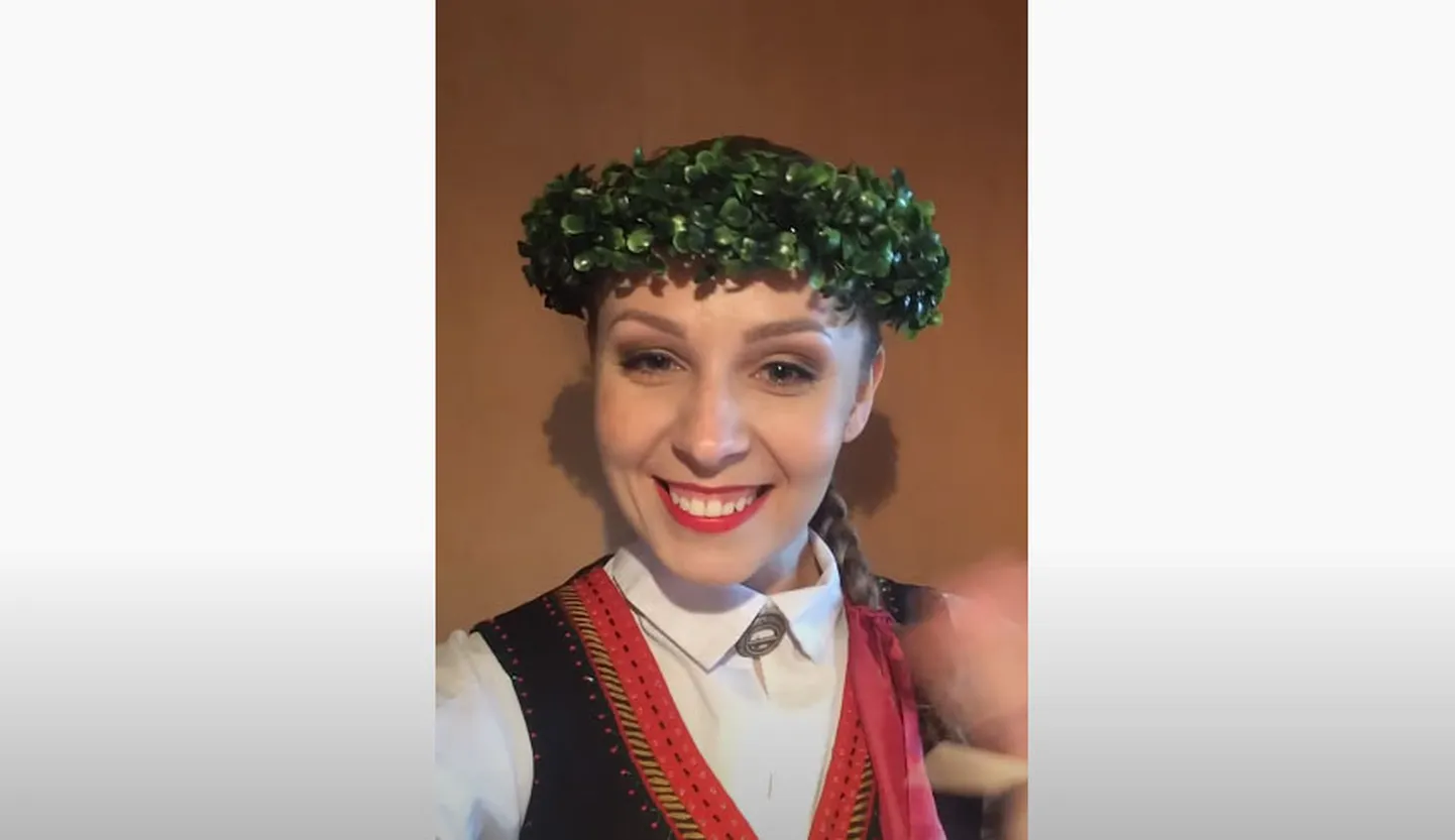 "Uzvelc tautas tērpu par godu Latvijai"