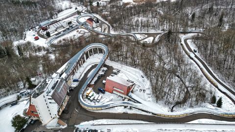 Labvēlīgs lēmums Krievijas kamaniņu braucējiem var izjaukt Siguldas posma norisi