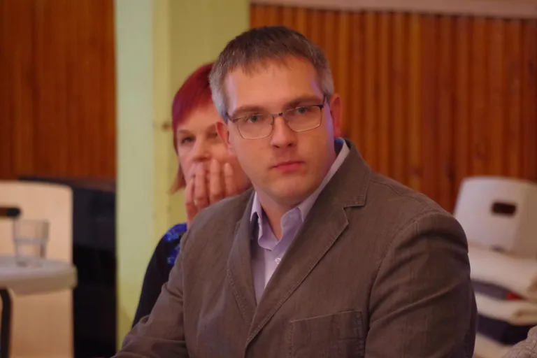 Ettevõtja Aigar Kalk.