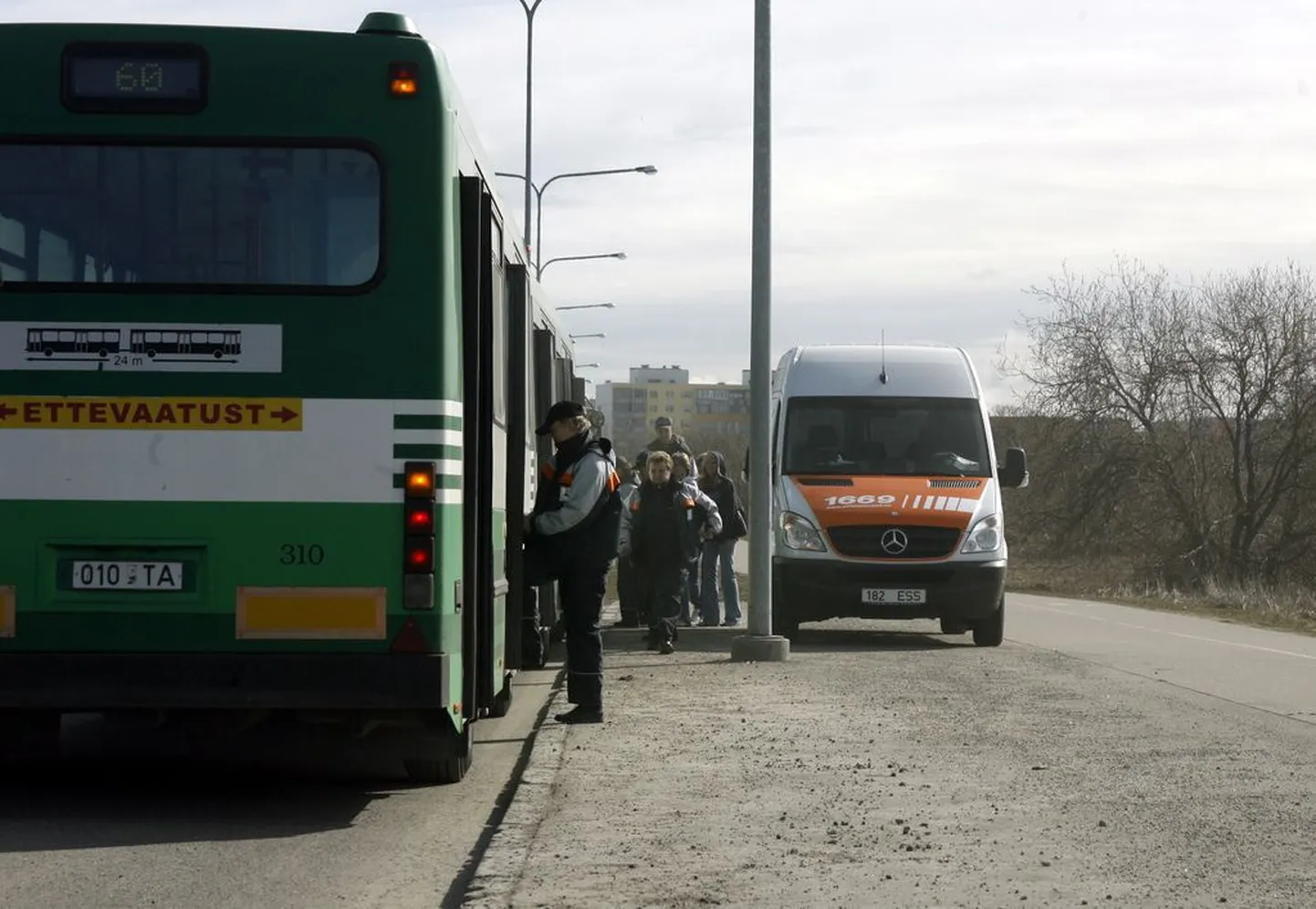 ASi Ühisteenused piletikontrollid tööhoos..