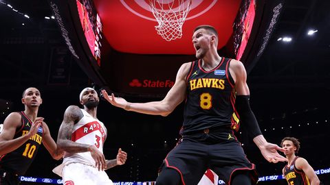 Porziņģis dosegel 17 točk v porazu Atlante proti Torontu