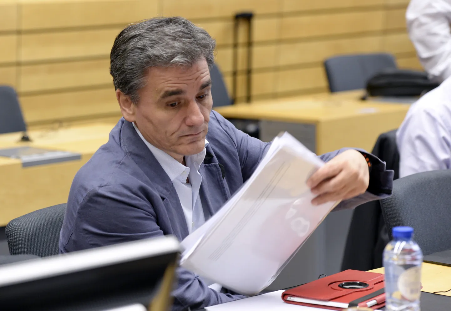Kreeka rahandusminister Euclide Tsakalotos.
