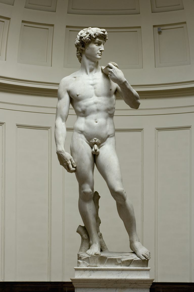 Michelangelo Taaveti kuju Accademia di belle arti di Firenze galeriis.