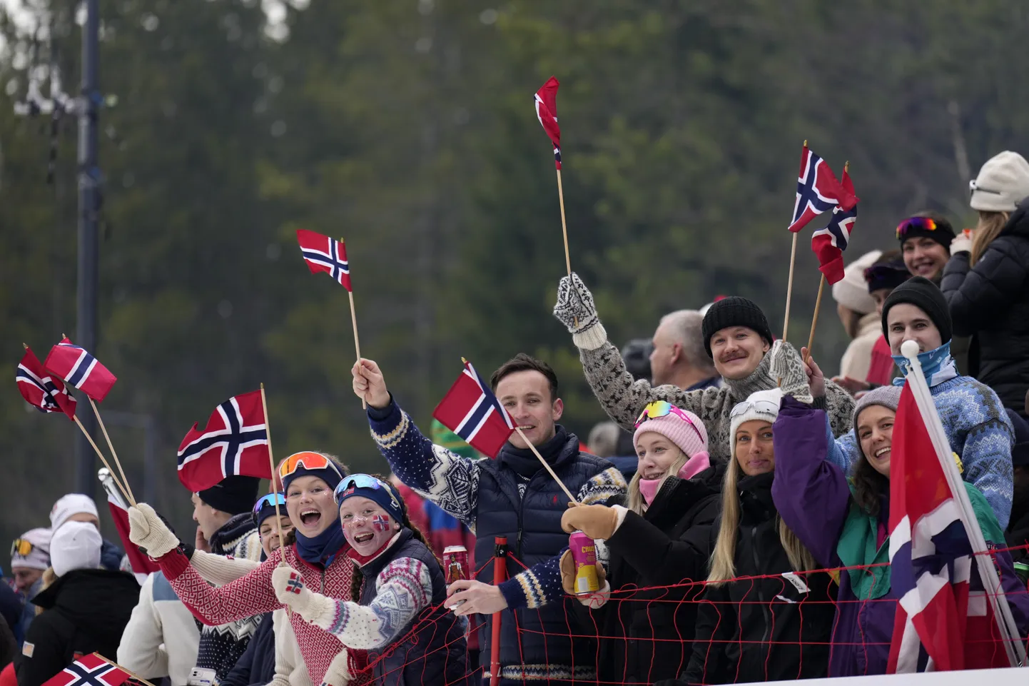 Fännid on Trondheimis tasemel.