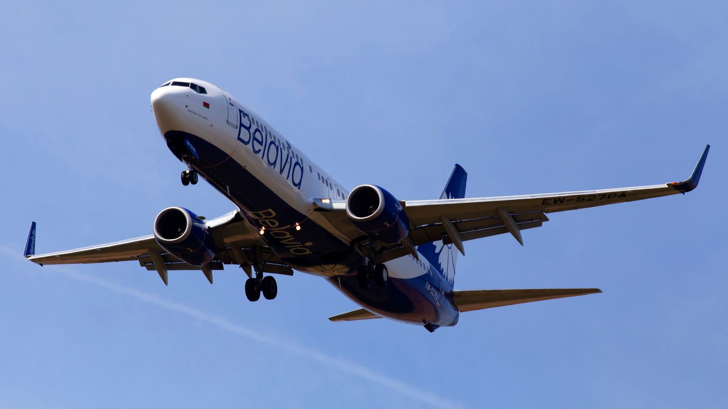 "Belavia" lidmašīna.