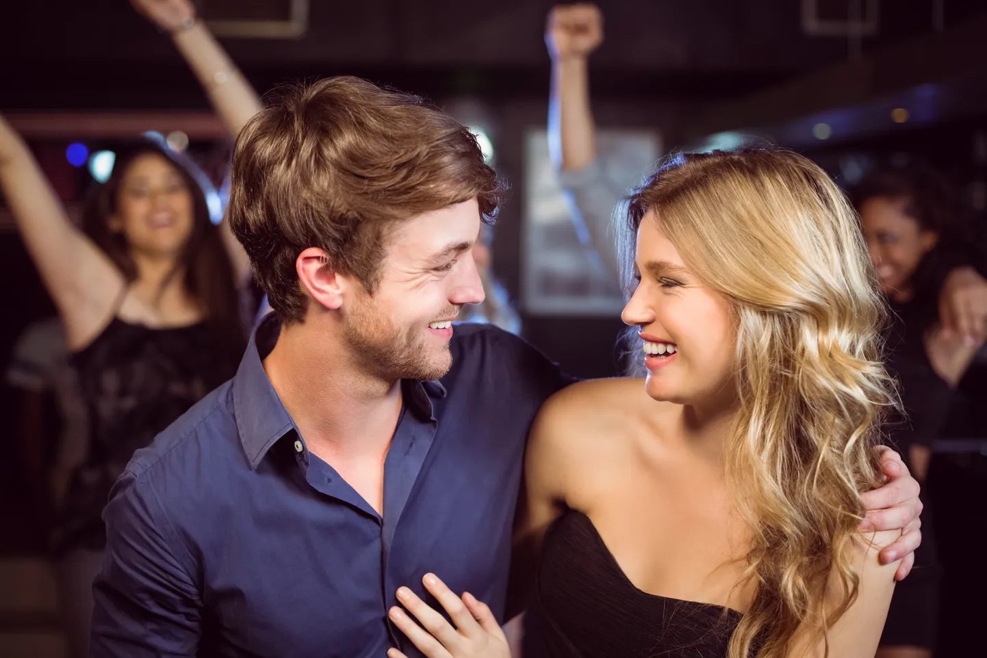 Portrait of smiling couple