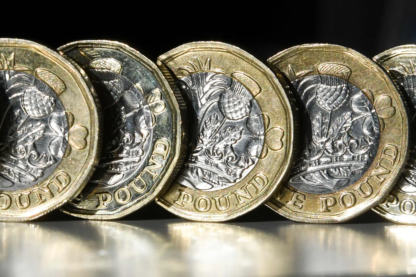 Briti naelsterlingid.