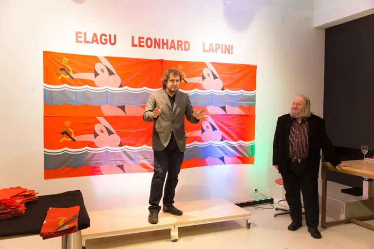 Leonhard Lapin liputas jälle! Leonhard Lapini teose „ENSV - Eesti naine sotsiaalses võtmes“ pidulik esitlus toimus Tallinn Art Space galeriis