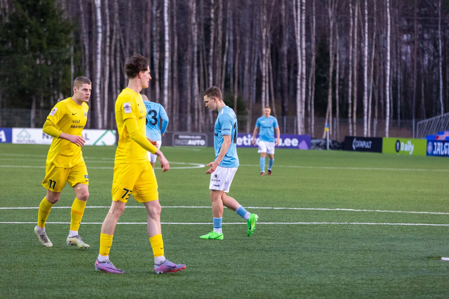 Karikavõistluste veerandfinaal Paide Linnameeskond ja FC Kuressaare