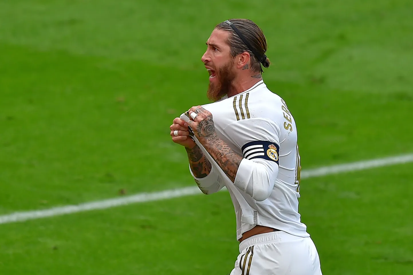 Hispaania jalgpallistaar Sergio Ramos.