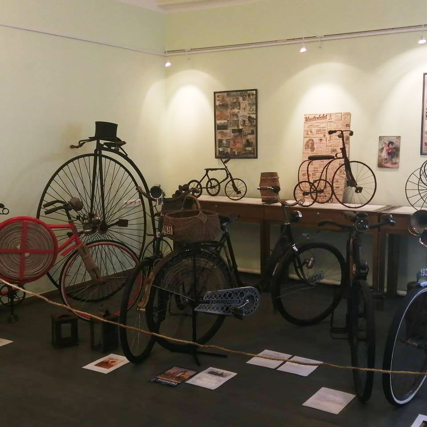 Nõmme muuseumis näeb jalgrattad Toomas Pihti kollektsioonist.