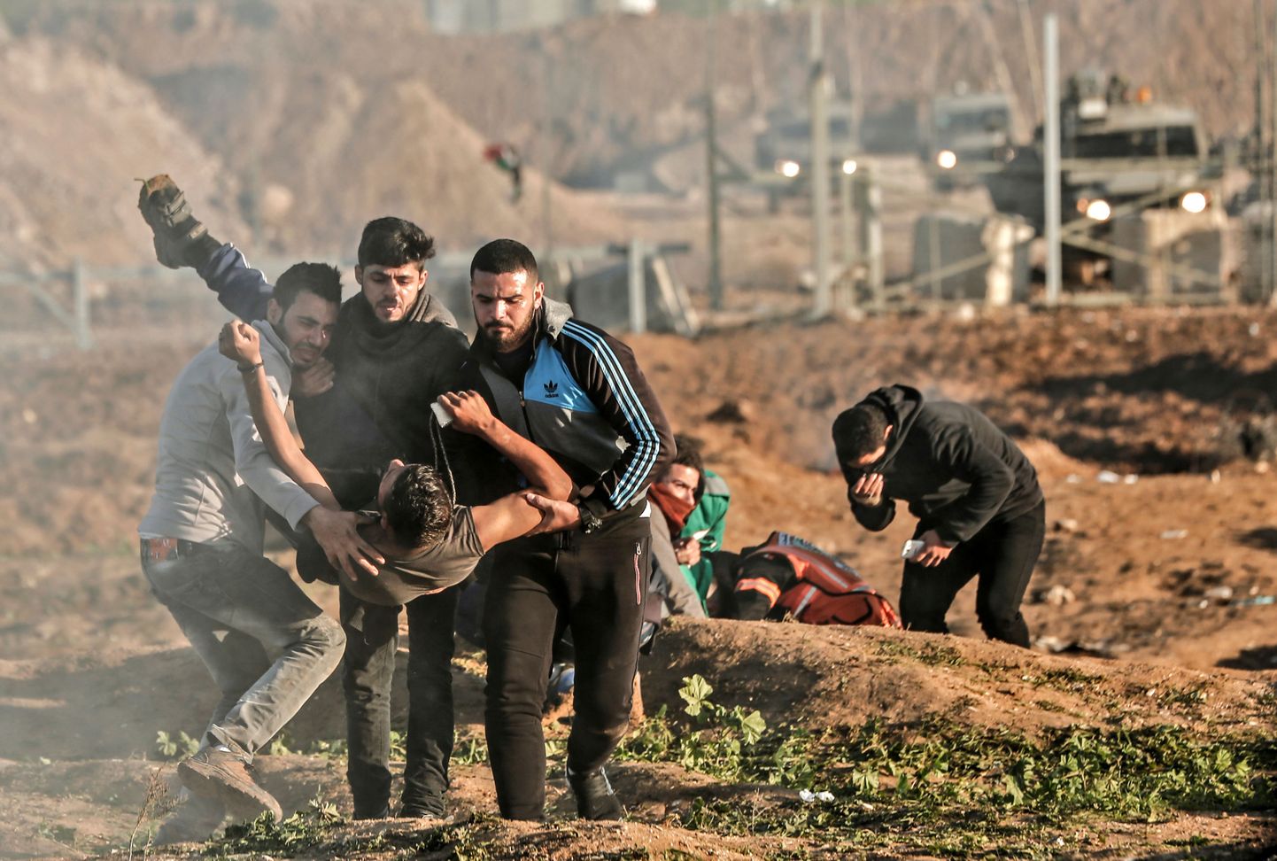 Gaza piiritara juures on alates mullu märtsist surma saanud üle 200 palestiinlase. Valdavalt on ohvriteks mehed, aga täna lasti maha naissoost meeleavaldaja.