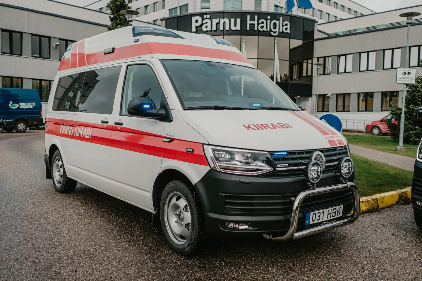 Pärnu kiirabi uued autod.