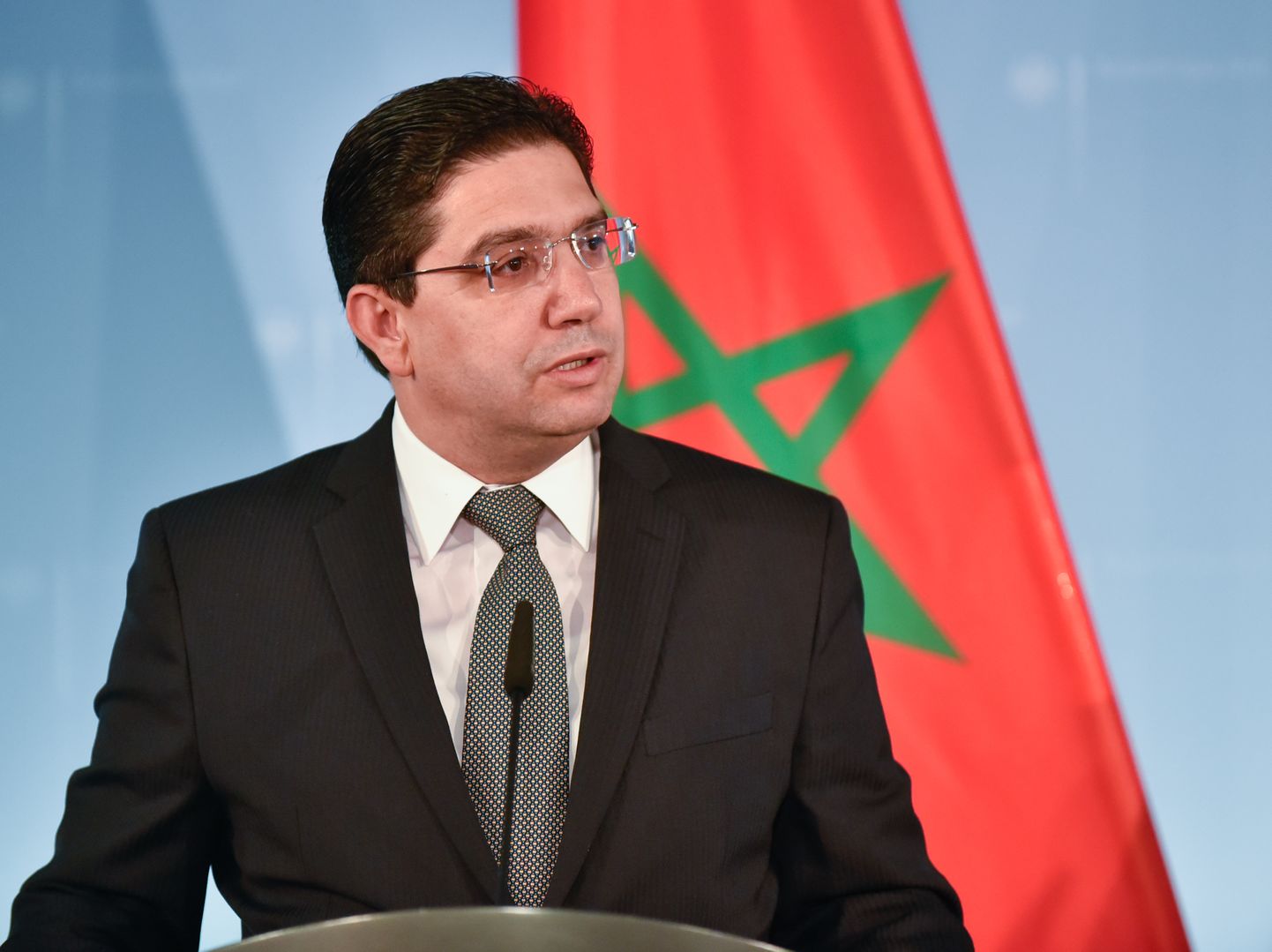 Marokas ārlietu ministrs Nasers Burita.