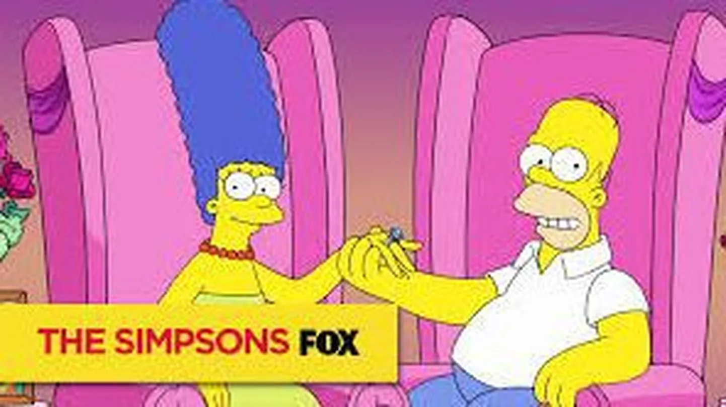 Homer ja Marge Simpson