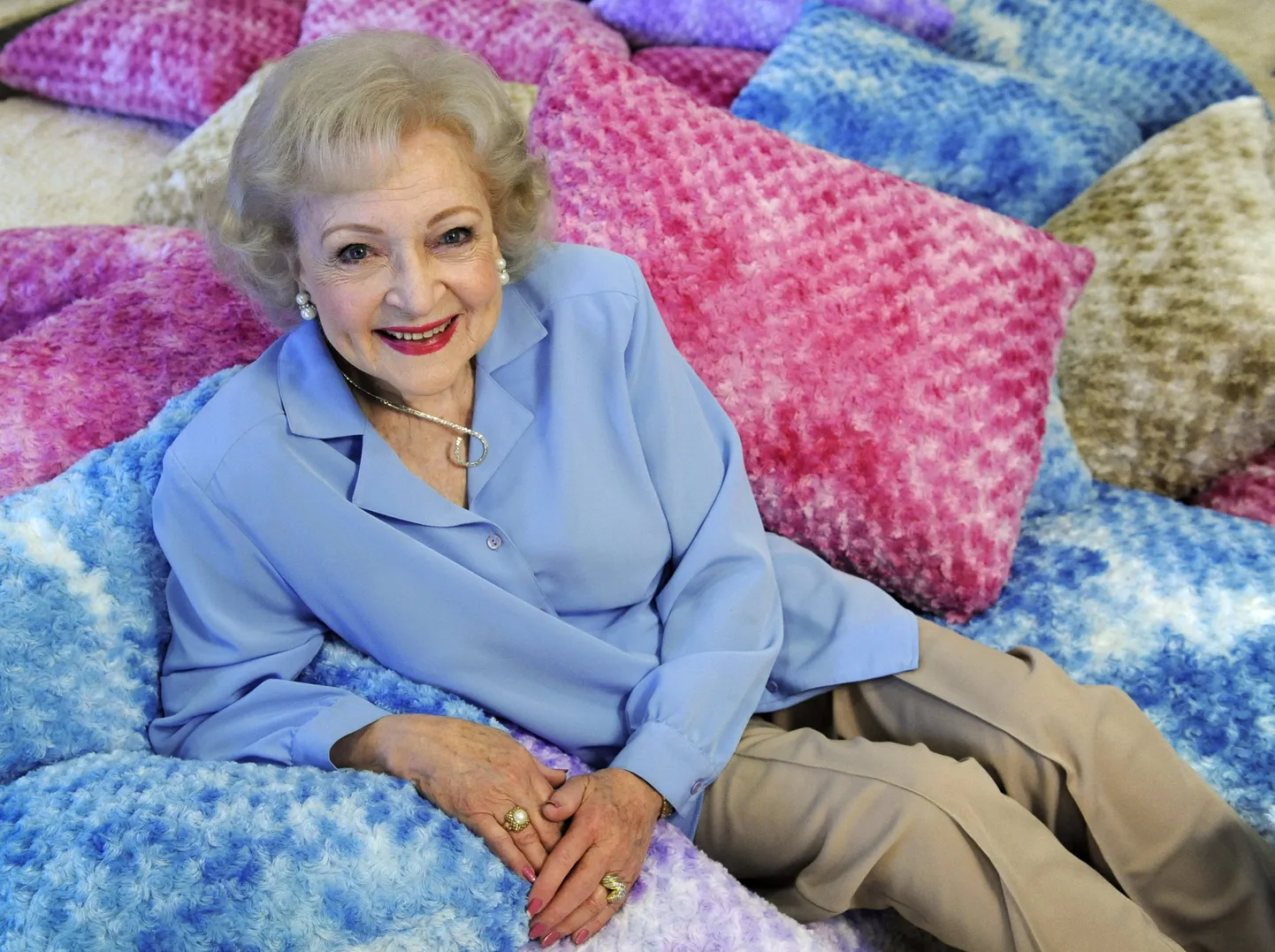 Näitlejanna Betty White, 26. mai 2010. aasta.