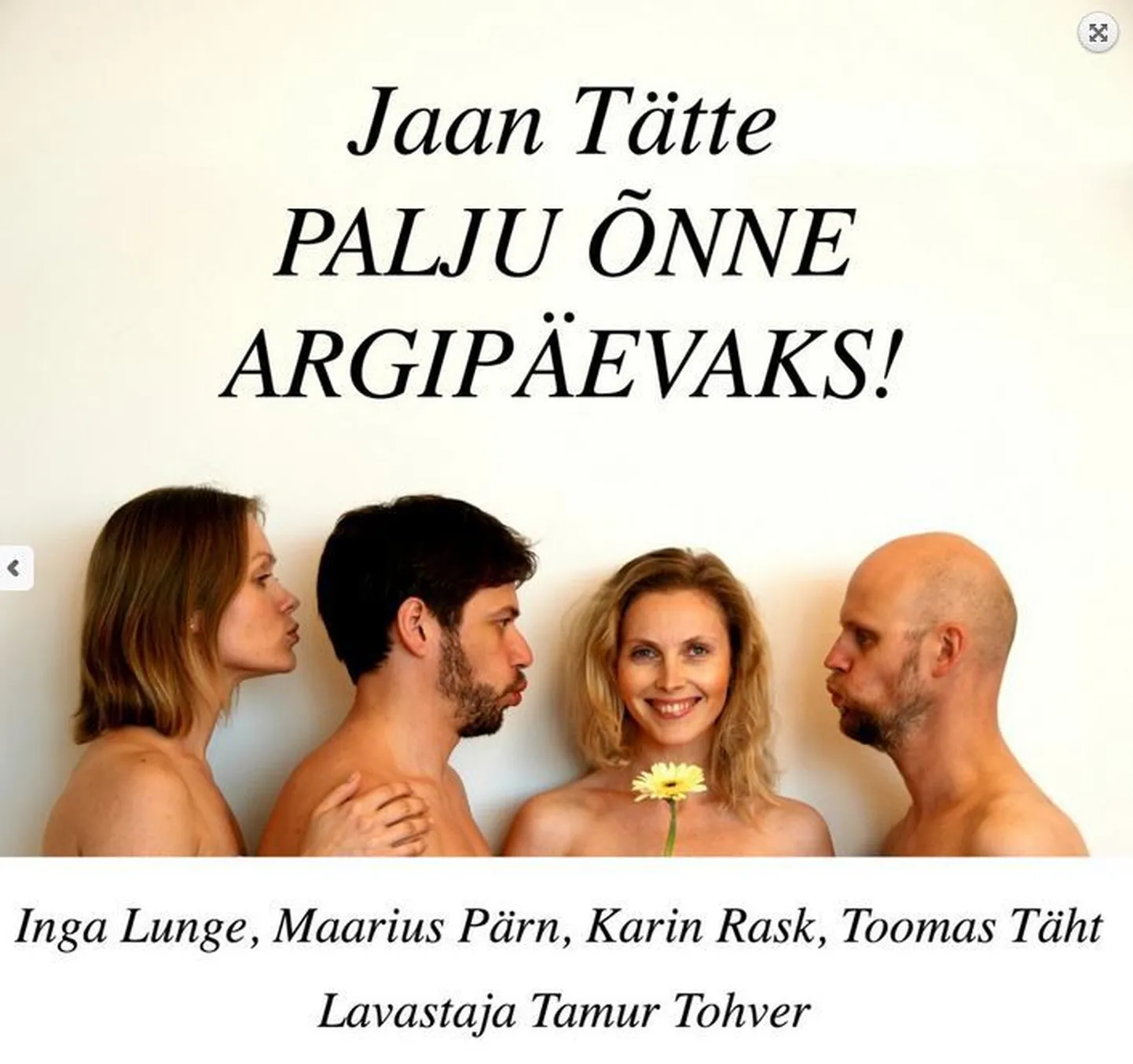 Palju õnne argipäevaks!