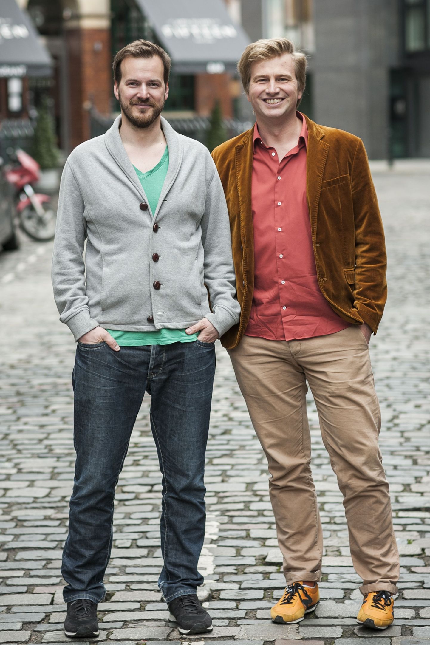 Transferwise'i asutasid Taavet Hinrikus (vasakul) ja Kristo Käärmann.