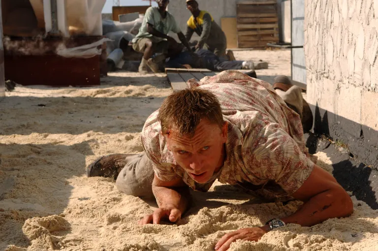 Daniel Craig 2006. aasta Bondi filmis «Casino Royale»
