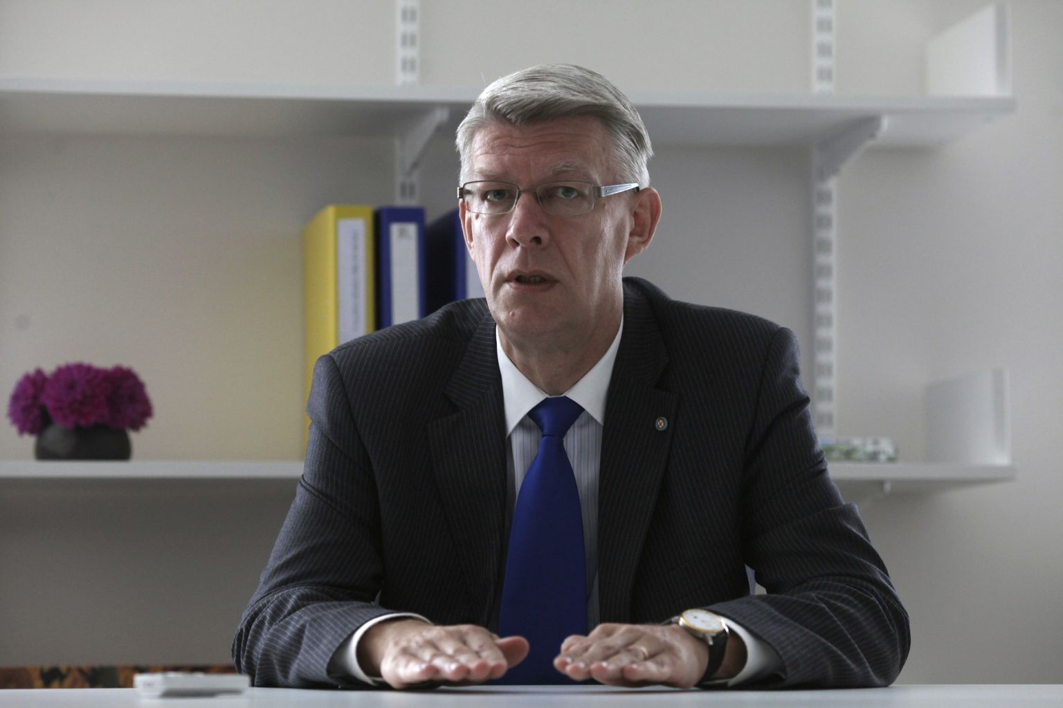 Läti ekspresident Valdis Zatlers.