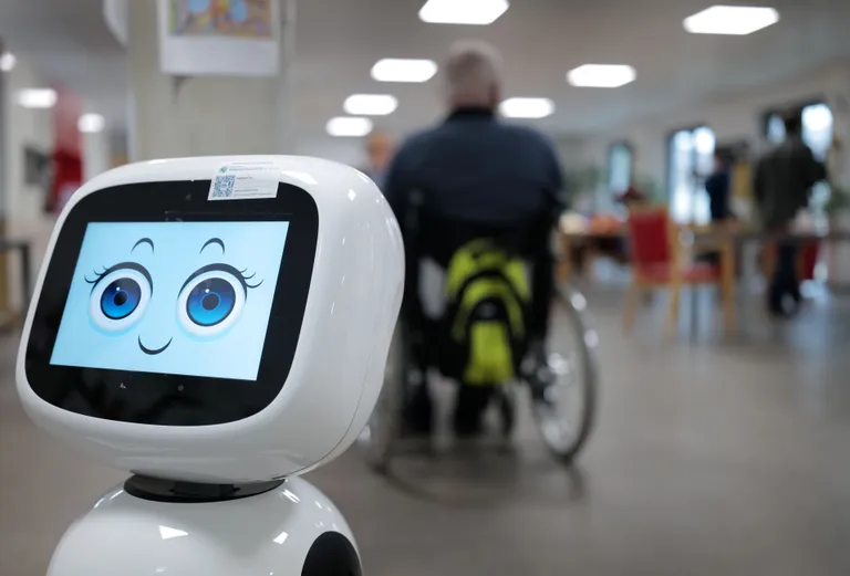 Robot Saksamaa vanurite keskuses