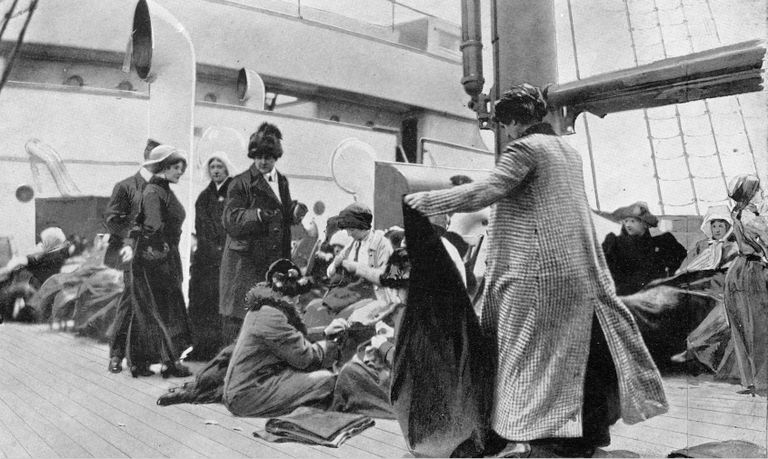Titanicult eluga pääsenud Carpathia pardal