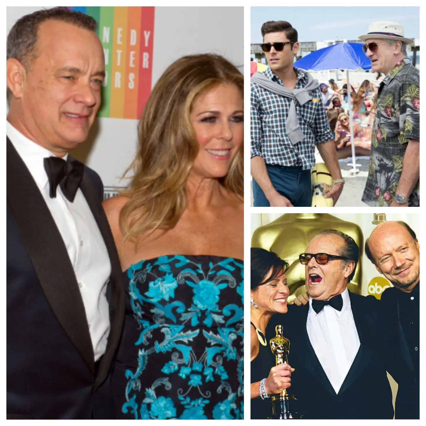 Jack Nicholson, Tom Hanks, Robert De Niro