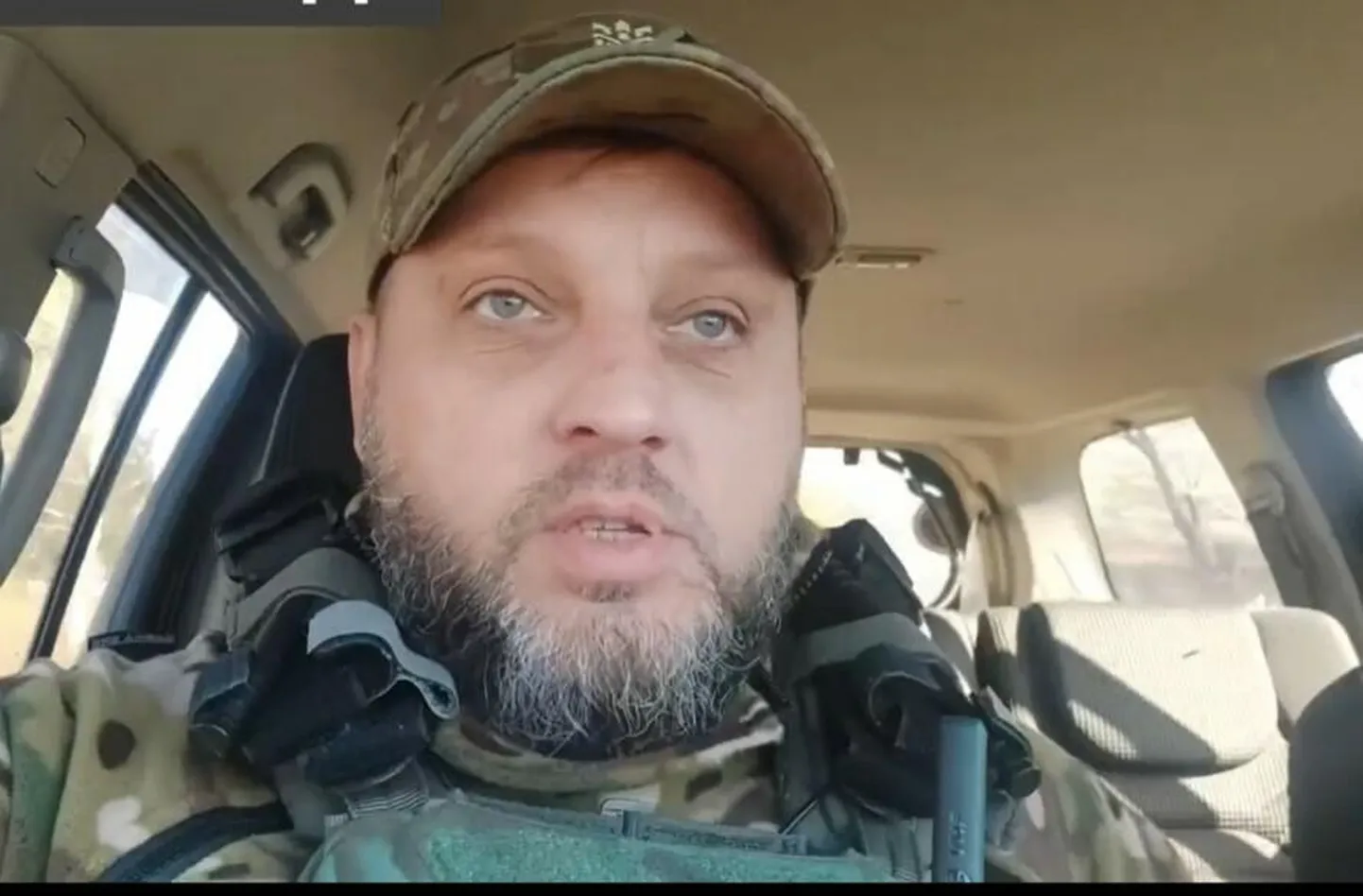 Avdijivka linnapea Vitali Barabaš.