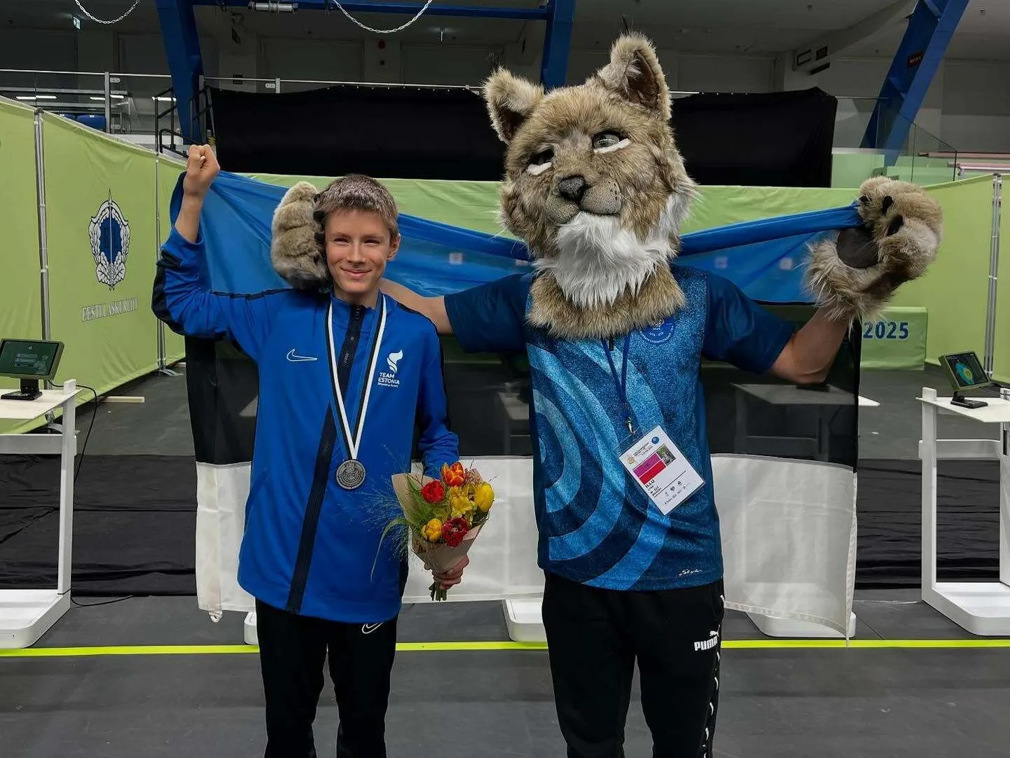Pärnumaa laskurklubi liige Markus Minn võitis Tallinnas U16 EMil Eesti koondise koosseisus kaks hõbemedalit.