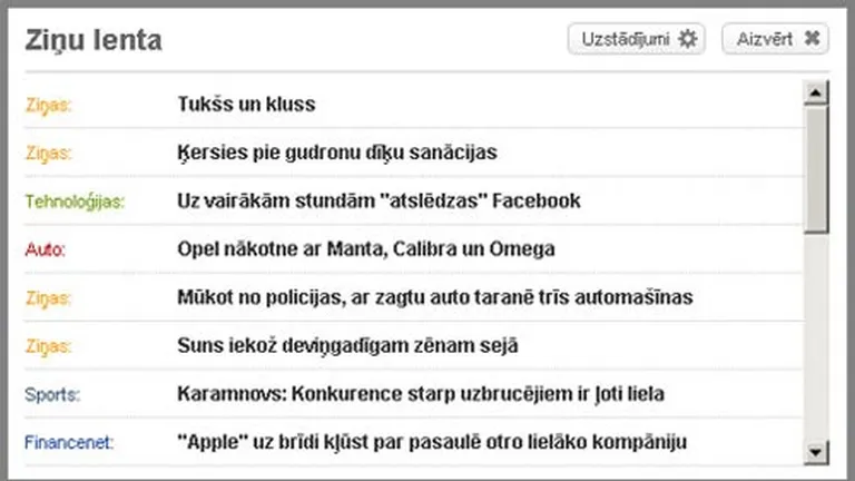 Ziņu lenta