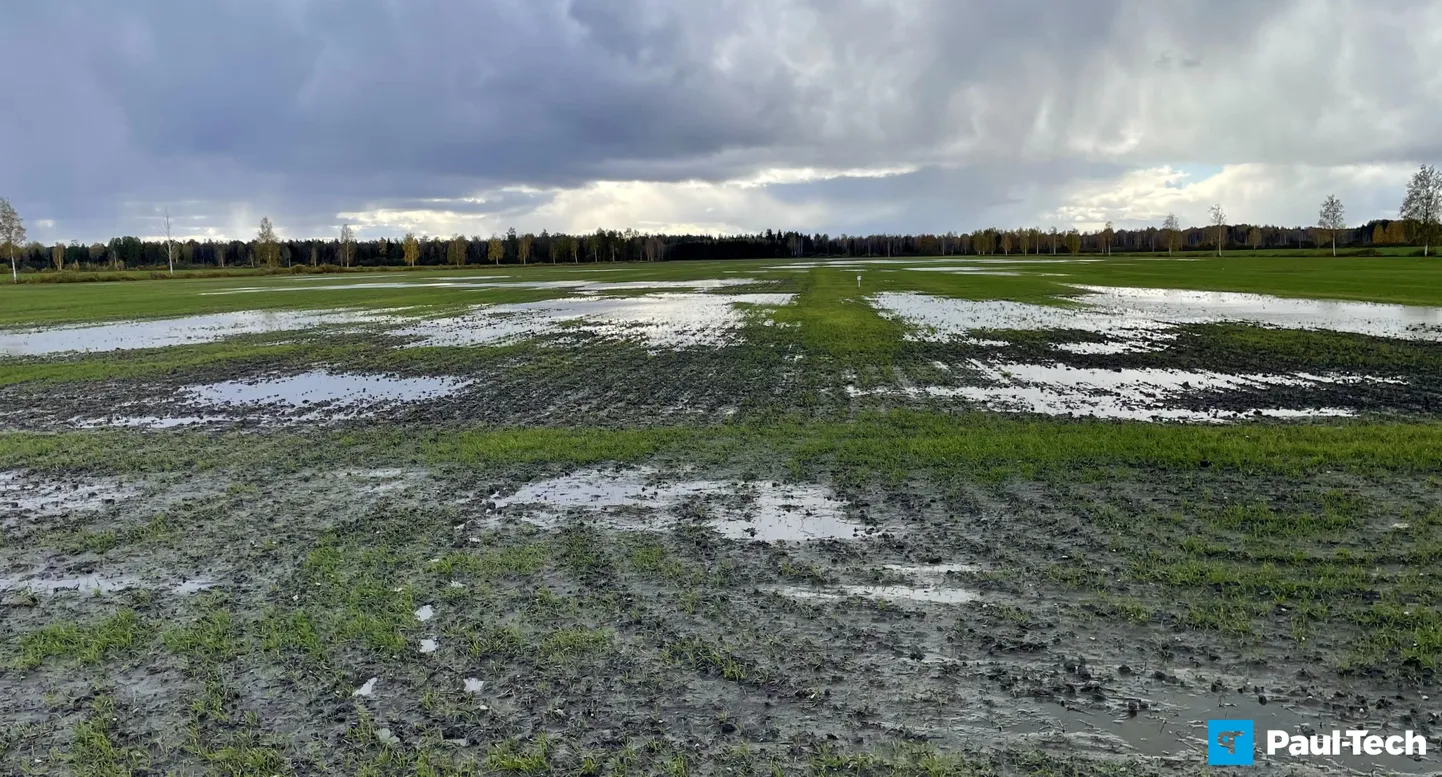 Vesine põld.