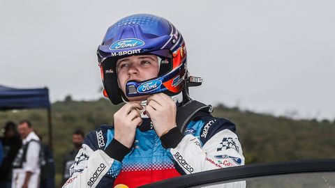 Video: Portugali rallil WRC arvestuses debüüti tegev noor britt andis testil kuuma 