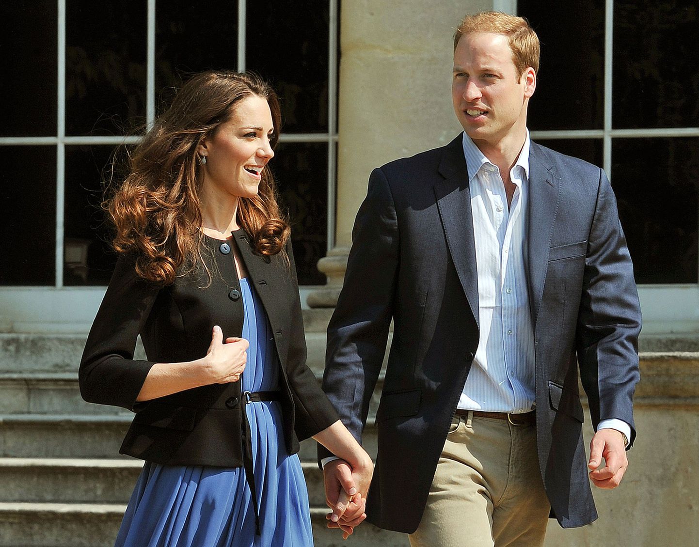 Принц Уильям и Кетрин, герцоги Кембриджские.