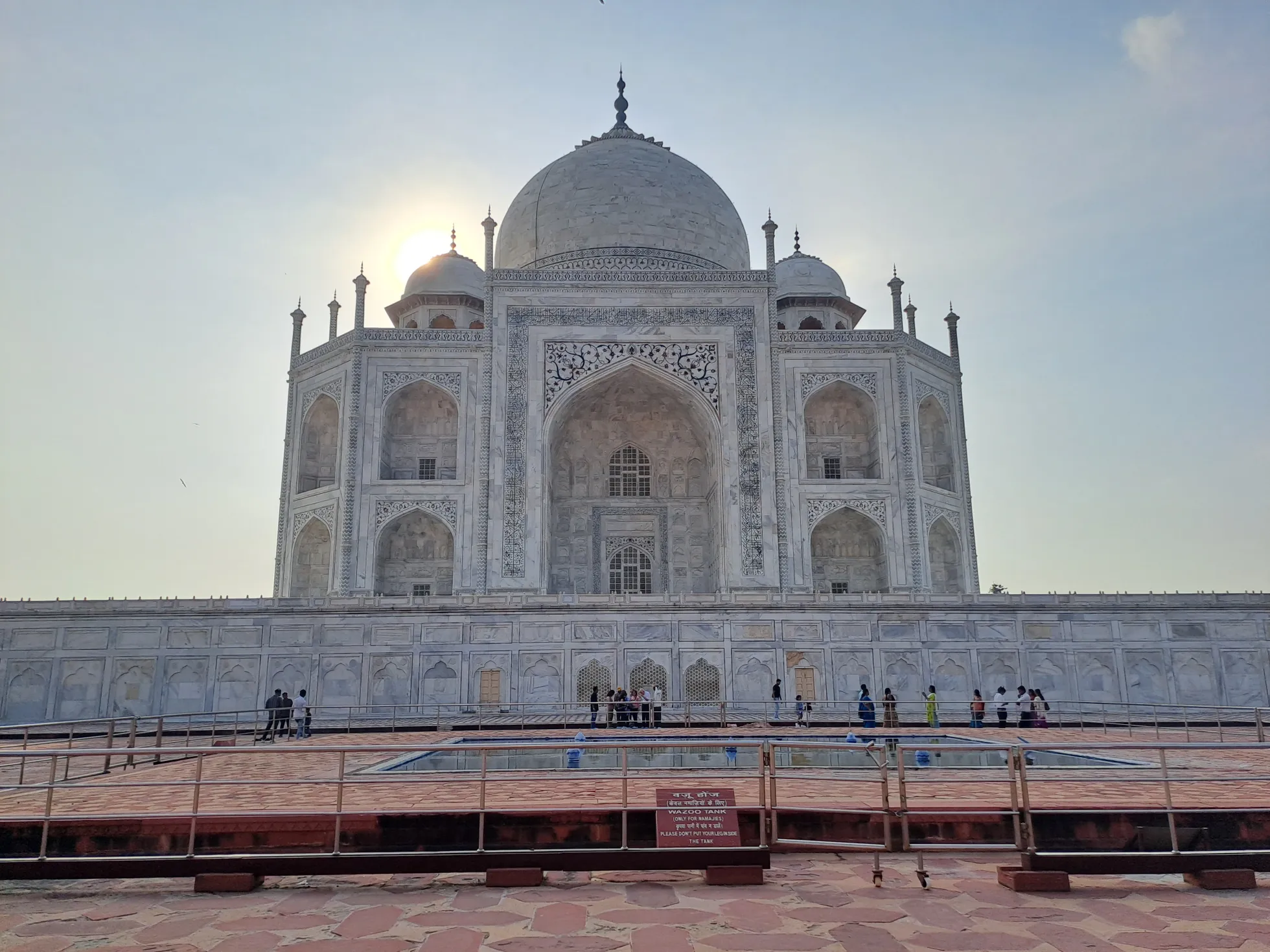 Taj Mahal teise külje pealt